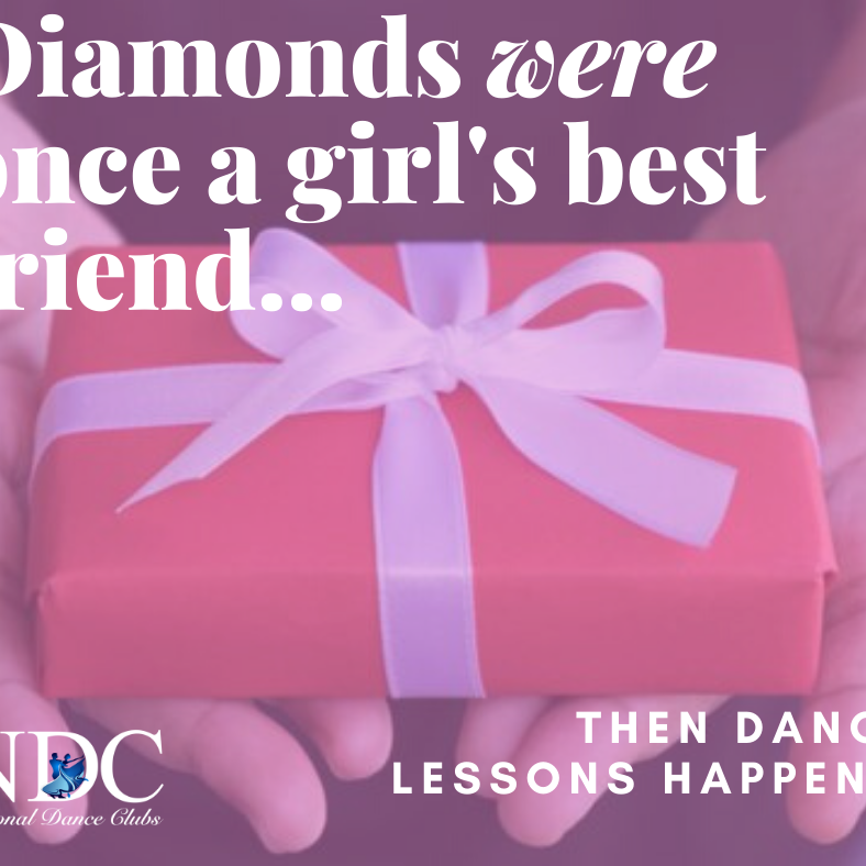 Diamonds are a girls best friend poster